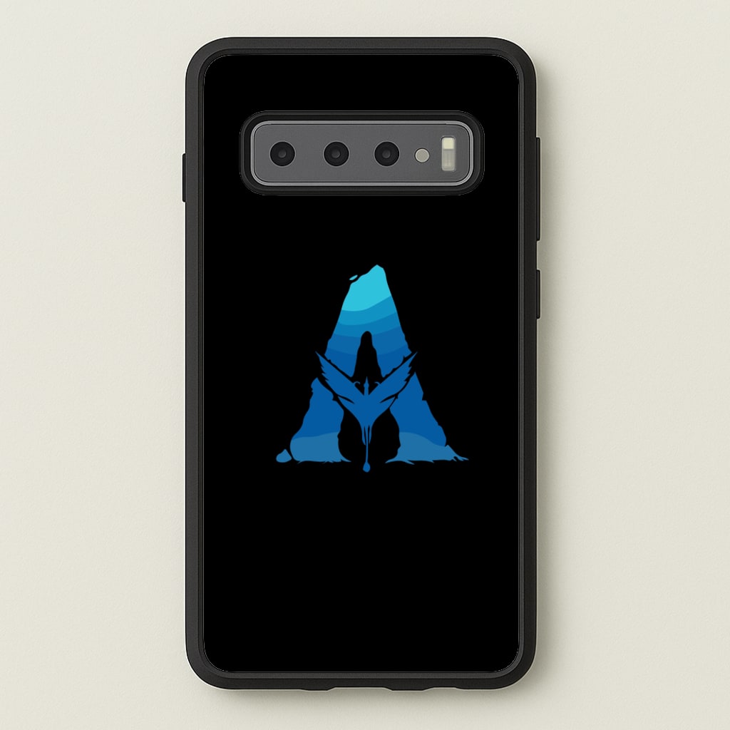 Alien World Logo - Avatar Phone Case for Galaxy S10 Plus