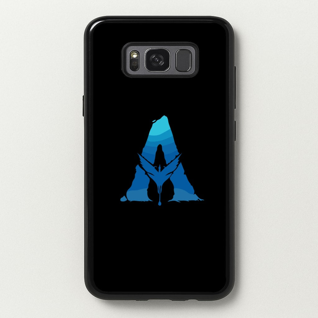Alien World Logo - Avatar Phone Case for Galaxy S8