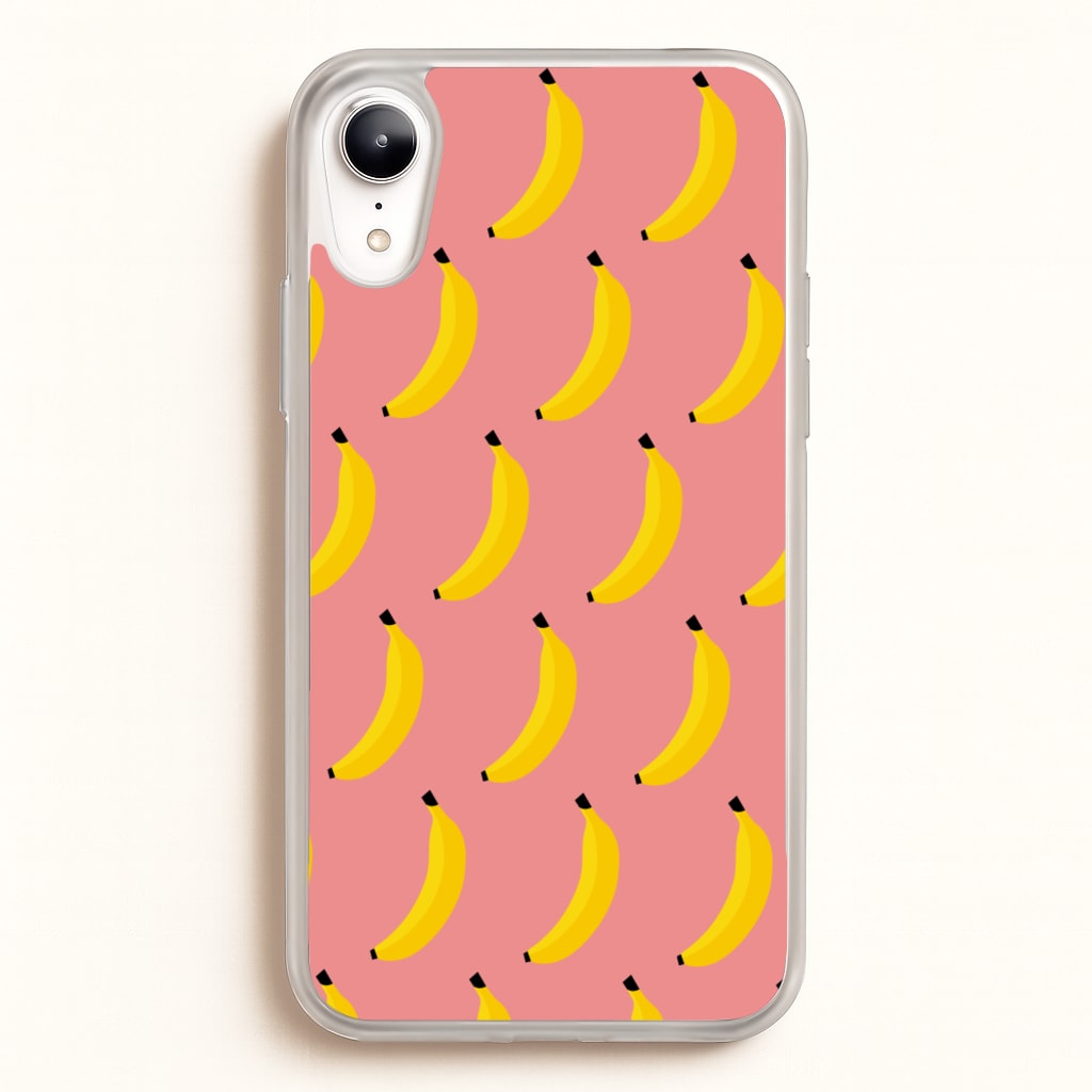 Banana Pattern - Summer Phone Case for iPhone XR