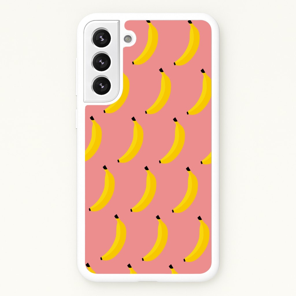 Banana Pattern - Summer Phone Case for Galaxy S22 Plus