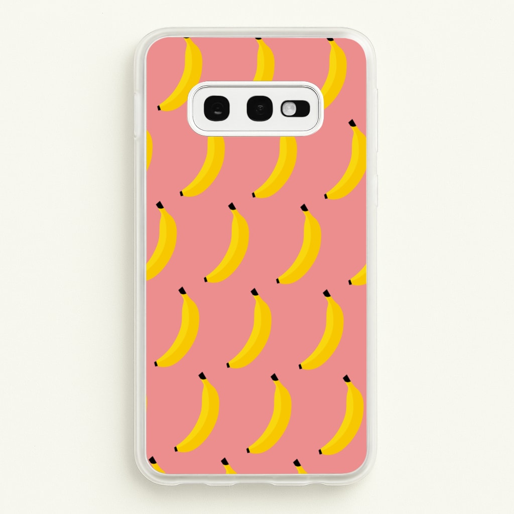 Banana Pattern - Summer Phone Case for Galaxy S10e