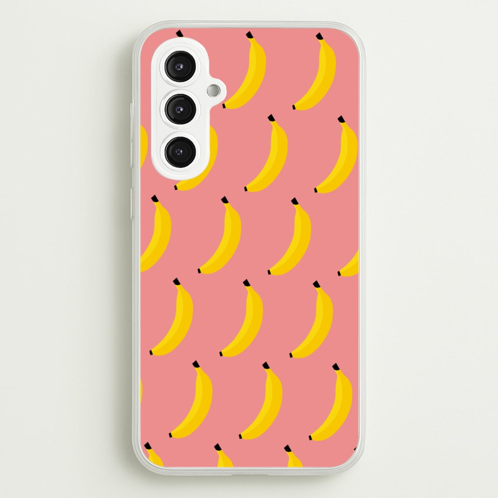 Banana Pattern - Summer Phone Case for Galaxy S23FE
