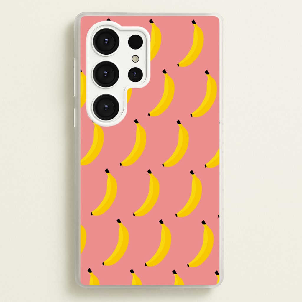 Banana Pattern - Summer Phone Case for Galaxy S25 Ultra