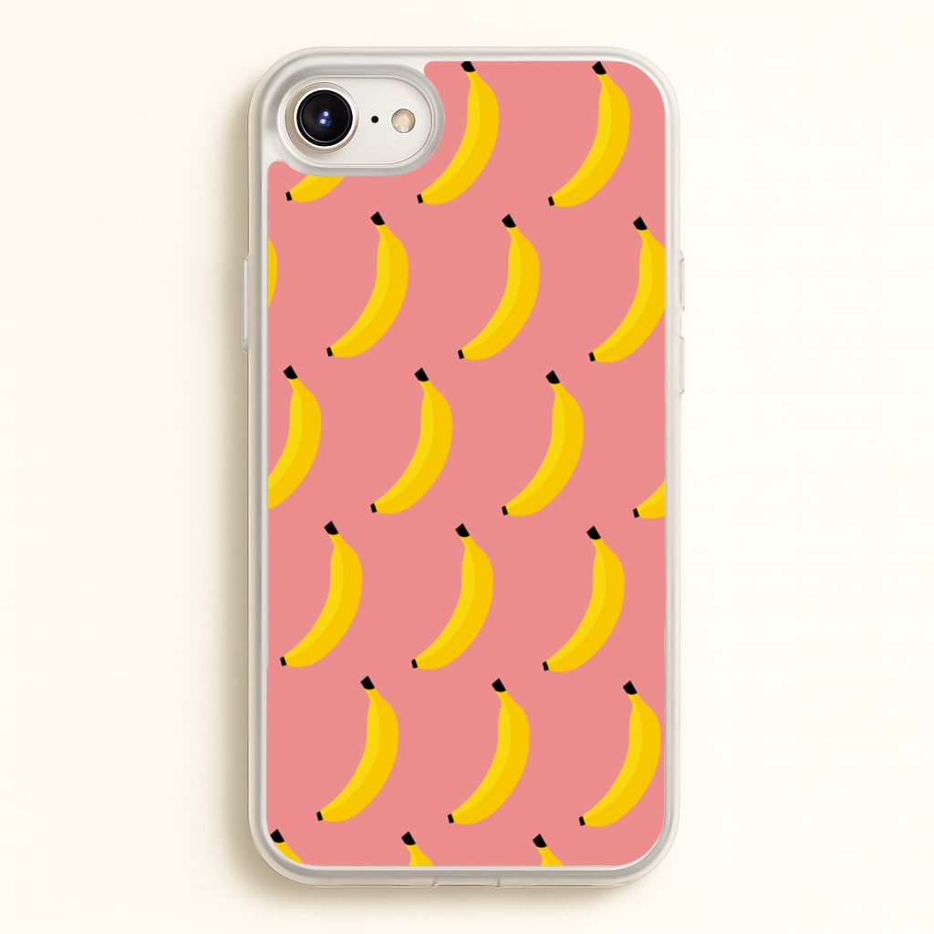 Banana Pattern - Summer Phone Case for iPhone 6 / 7 / 8 / SE
