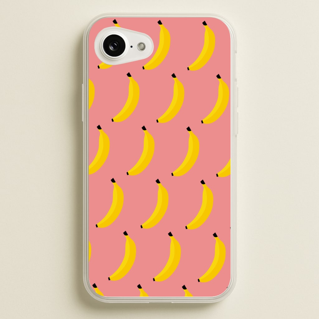 Banana Pattern - Summer Phone Case for iPhone 16e
