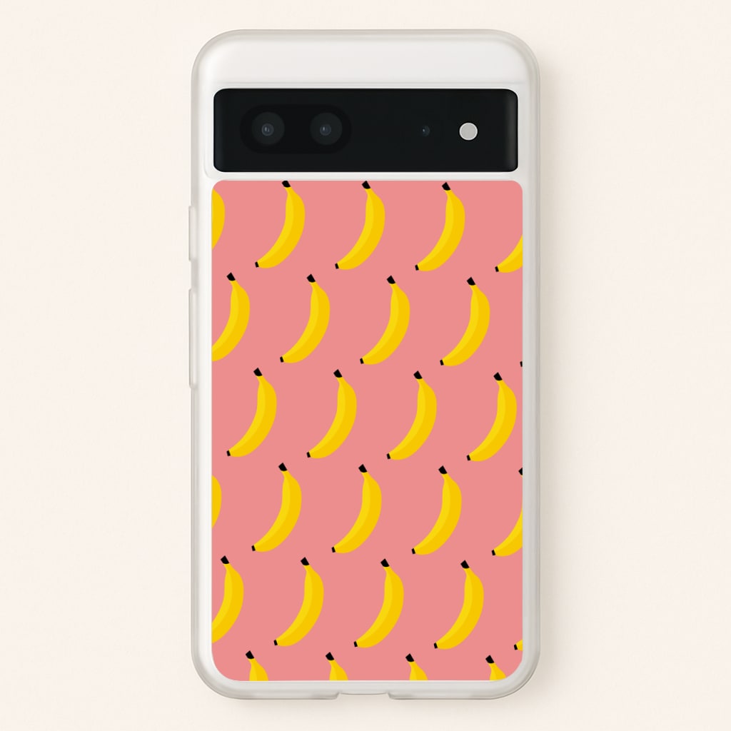 Banana Pattern - Summer Phone Case for Google Pixel 7