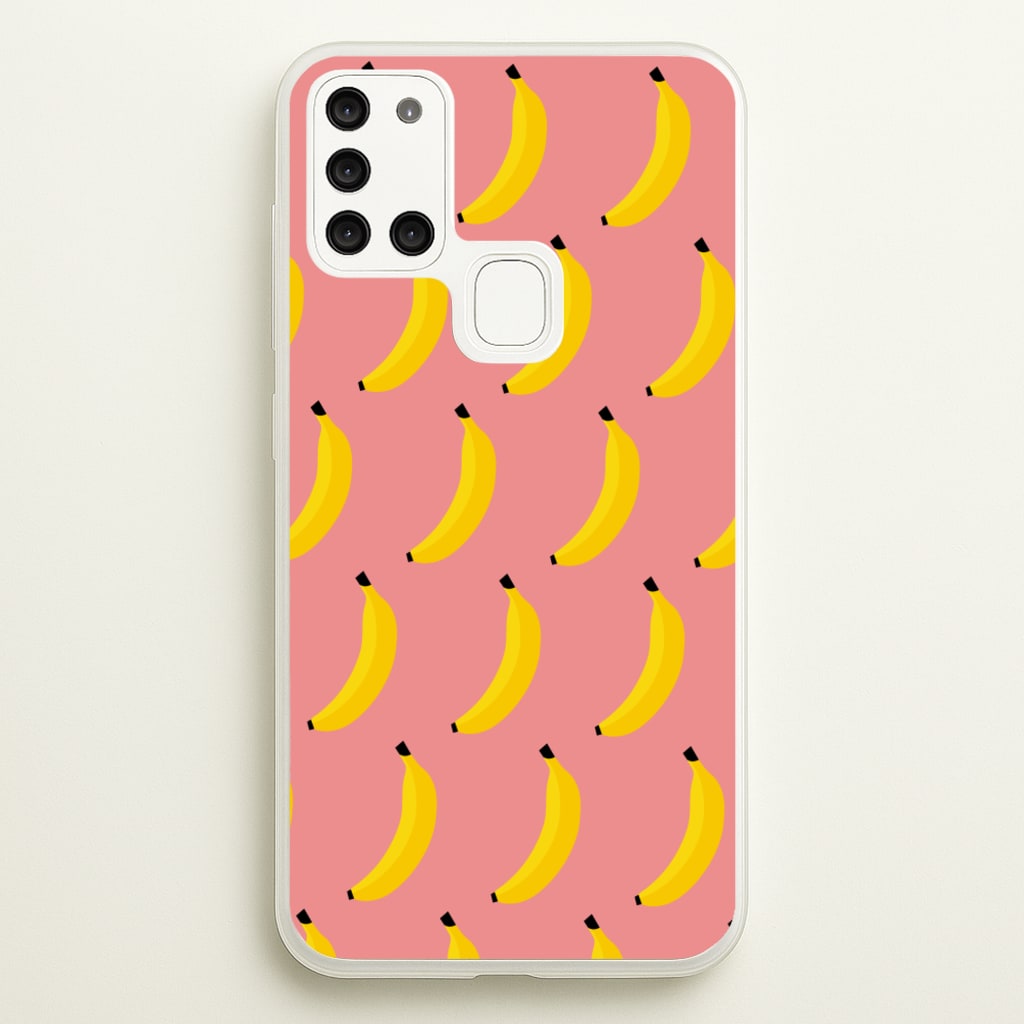 Banana Pattern - Summer Phone Case for Galaxy A21s
