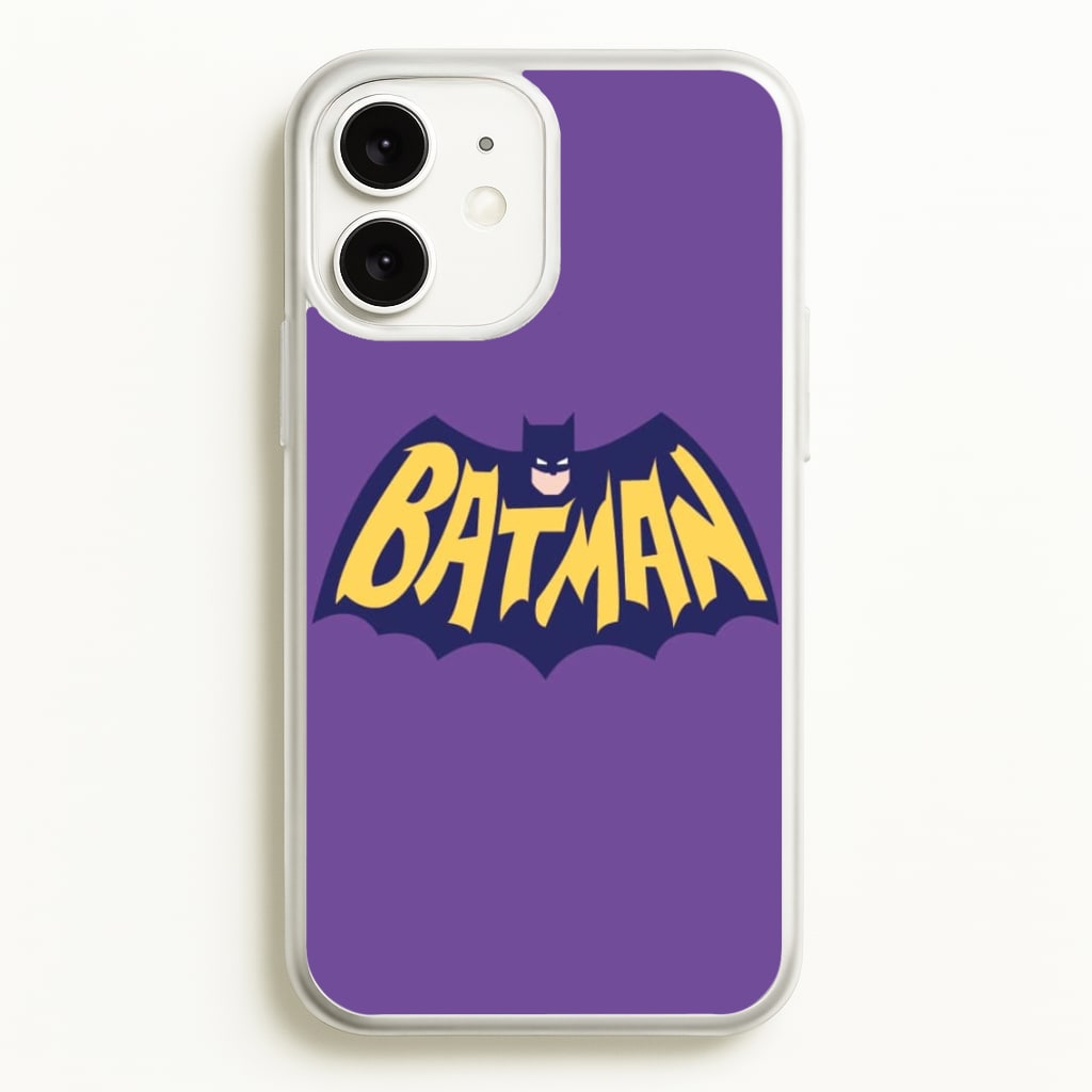 Bat Superhero Purple Logo - Batman Phone Case for iPhone 11