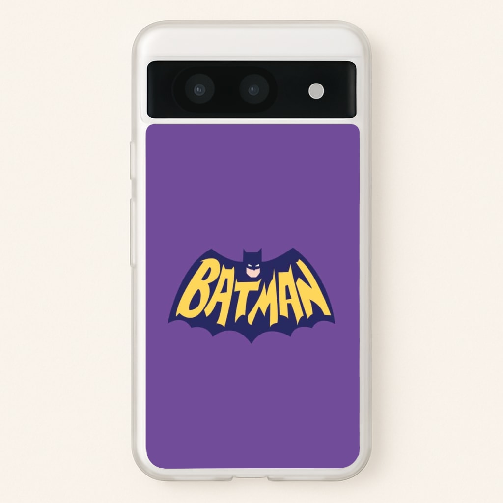 Bat Superhero Purple Logo - Batman Phone Case for Google Pixel 8a