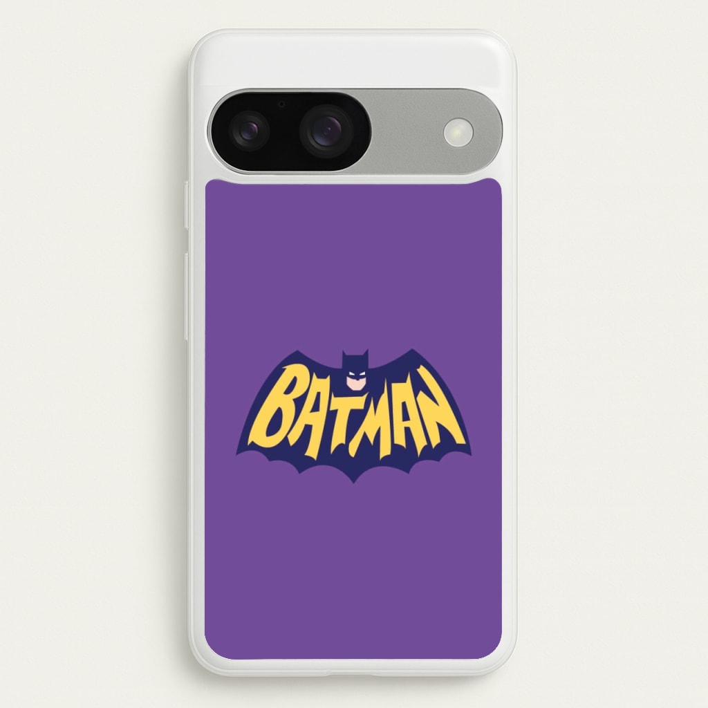 Bat Superhero Purple Logo - Batman Phone Case for Google Pixel 9 / 9 Pro