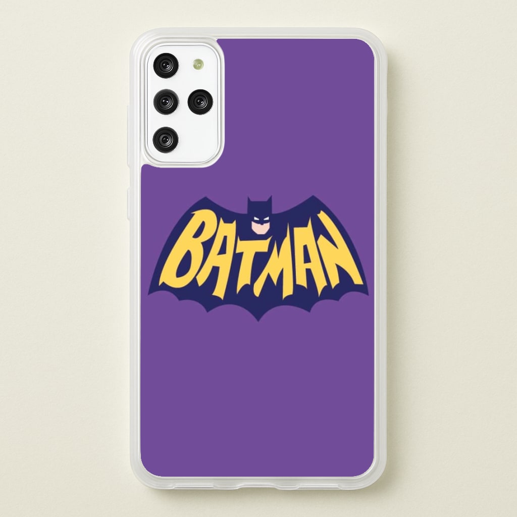 Bat Superhero Purple Logo - Batman Phone Case for Galaxy S20 Plus