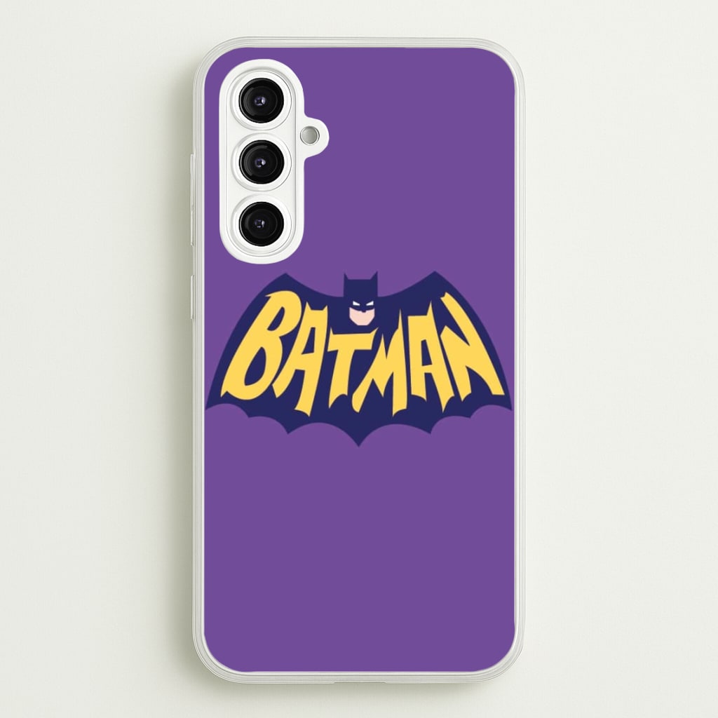 Bat Superhero Purple Logo - Batman Phone Case for Galaxy A16