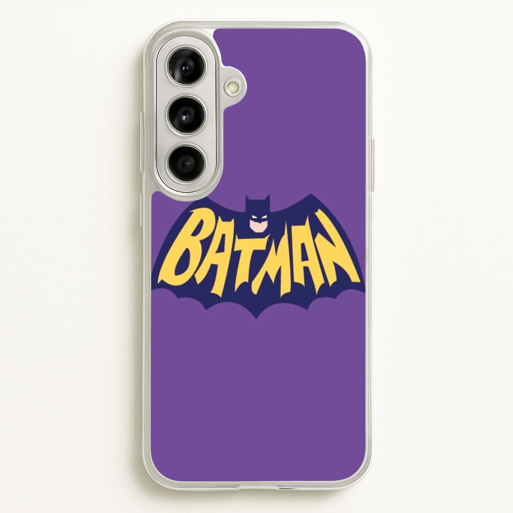 Bat Superhero Purple Logo - Batman Phone Case for Galaxy A56