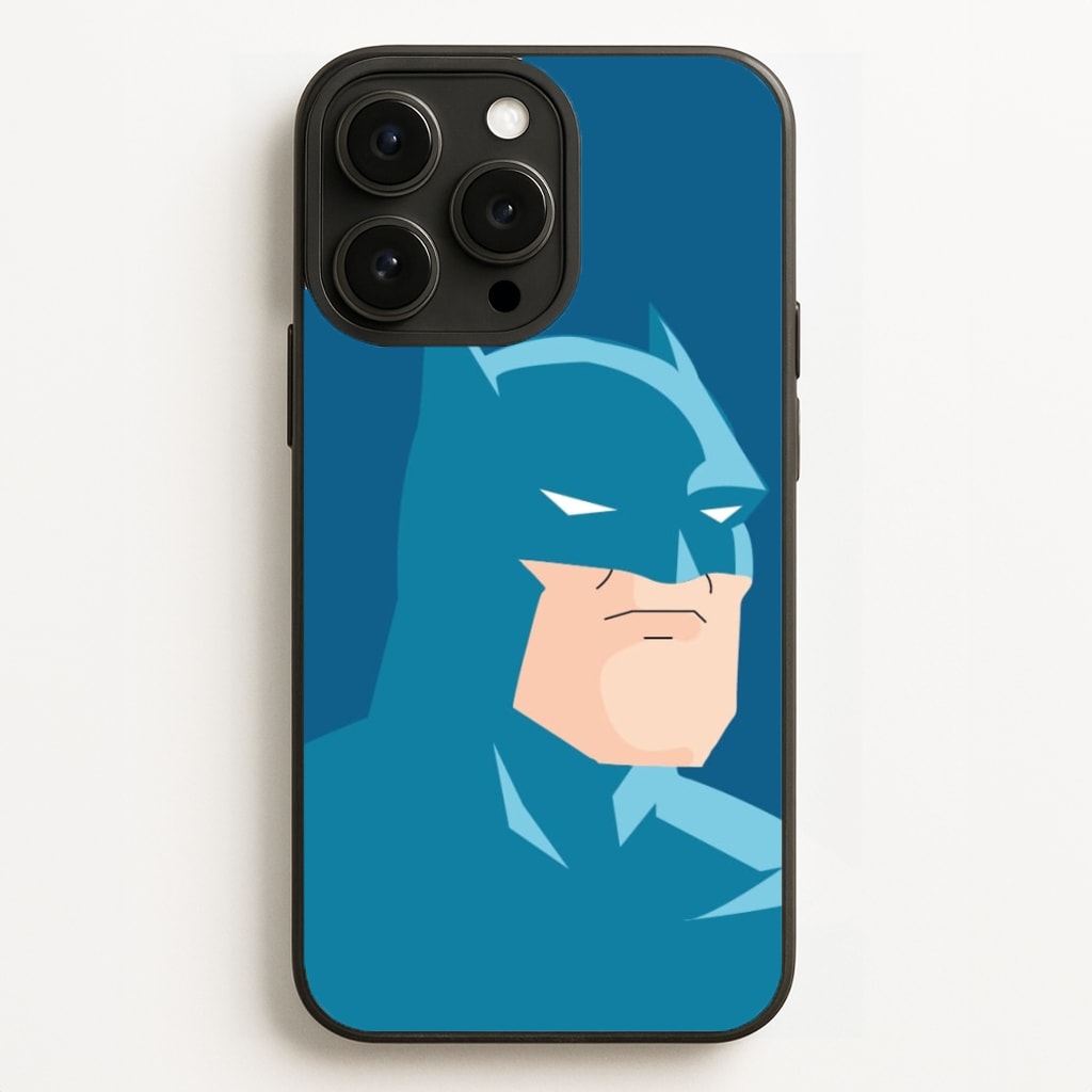 Blue Bat Superhero - Batman Phone Case for iPhone 16 Pro Max