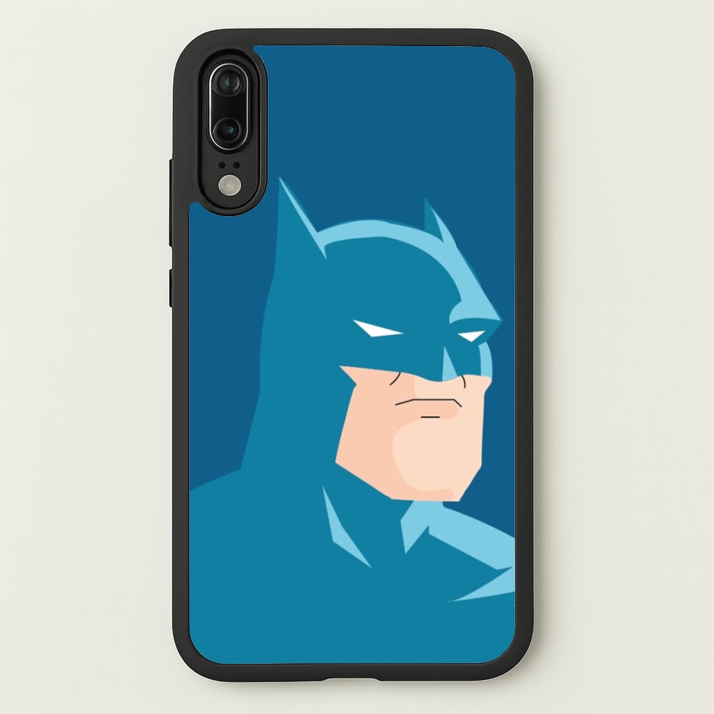 Blue Bat Superhero - Batman Phone Case for Huawei P20