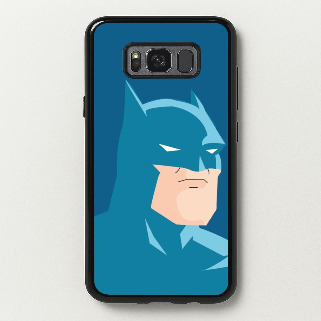 Blue Bat Superhero - Batman Phone Case for Galaxy S8 Plus