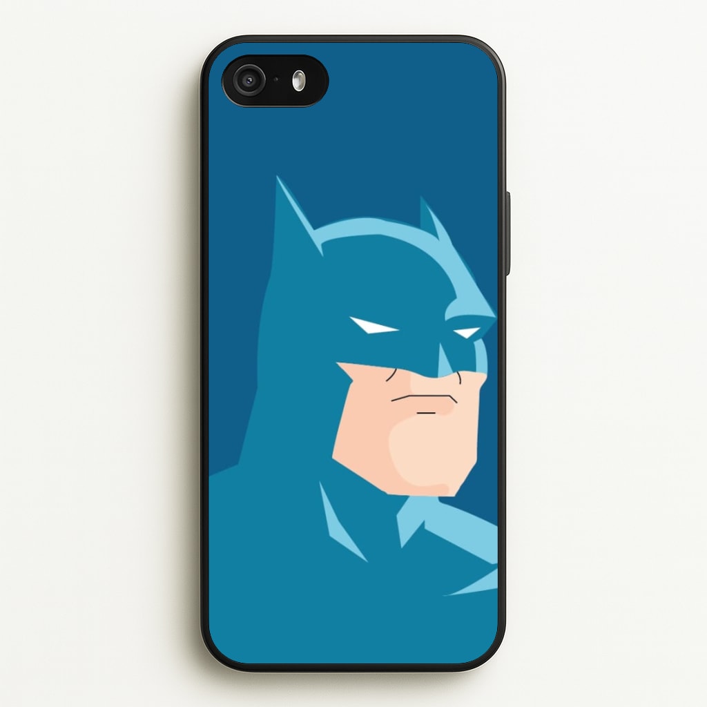 Blue Bat Superhero - Batman Phone Case for iPhone 5 / 5s / SE 2016