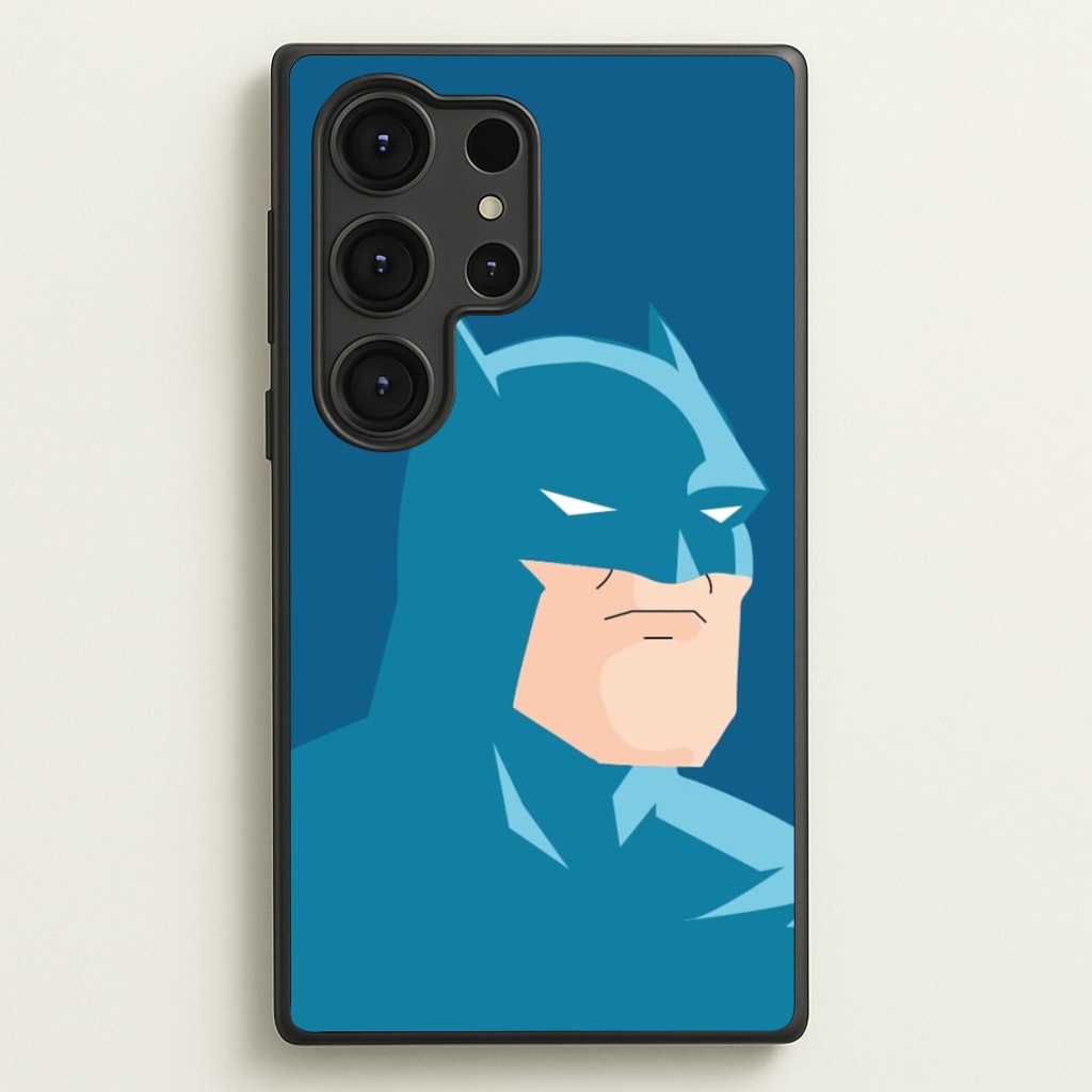 Blue Bat Superhero - Batman Phone Case for Galaxy S25 Ultra