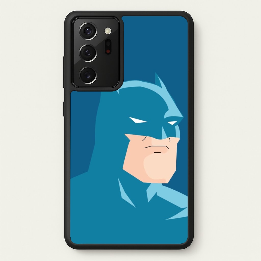 Blue Bat Superhero - Batman Phone Case for Galaxy Note 20 Ultra