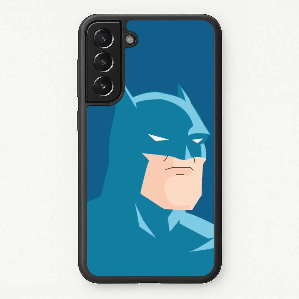 Blue Bat Superhero - Batman Phone Case for Galaxy S21FE