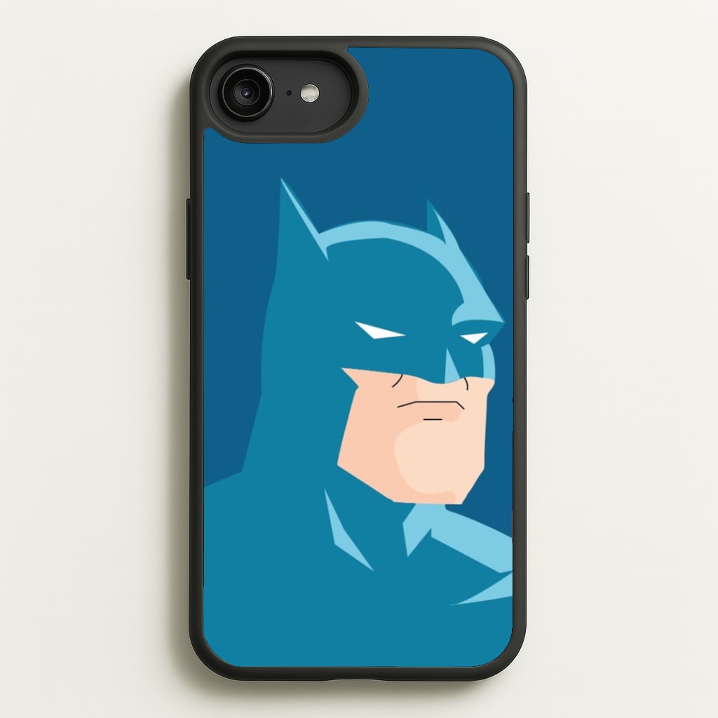 Blue Bat Superhero - Batman Phone Case for iPhone 6 Plus / 7 Plus / 8 Plus