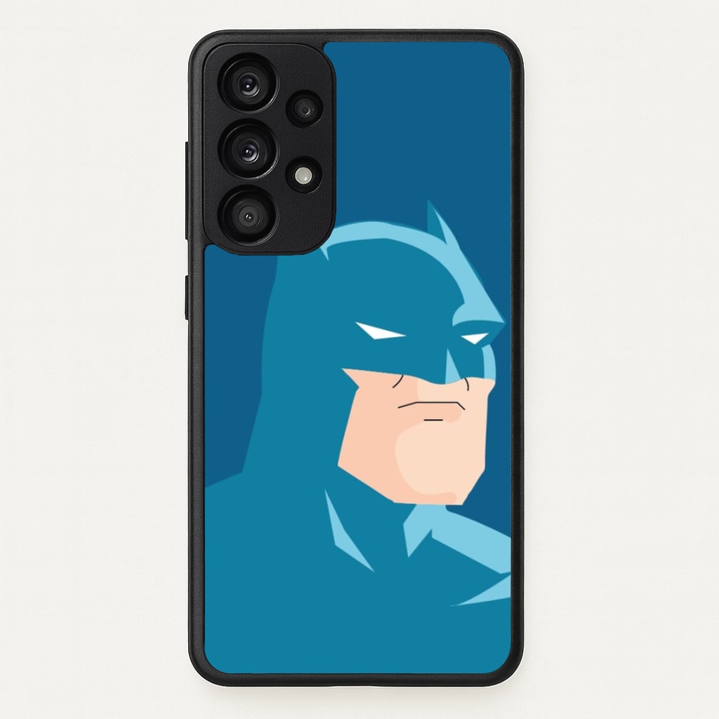 Blue Bat Superhero - Batman Phone Case for Galaxy A53