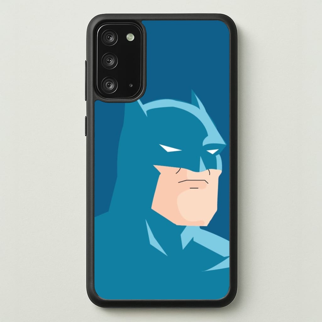 Blue Bat Superhero - Batman Phone Case for Galaxy Note 20
