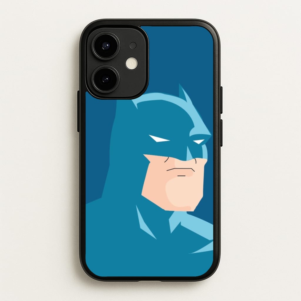 Blue Bat Superhero - Batman Phone Case for iPhone 12 Mini