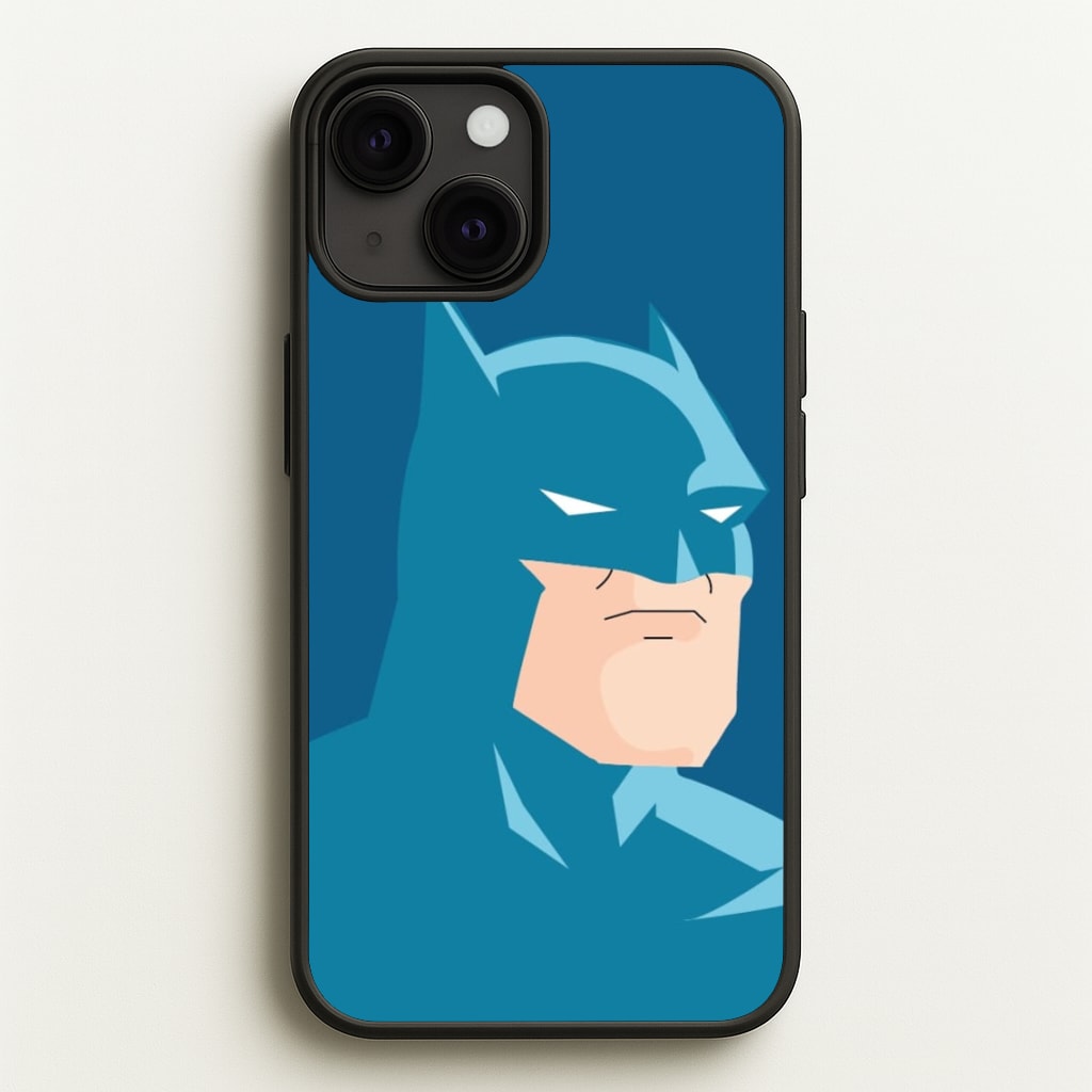 Blue Bat Superhero - Batman Phone Case for iPhone 13 Mini
