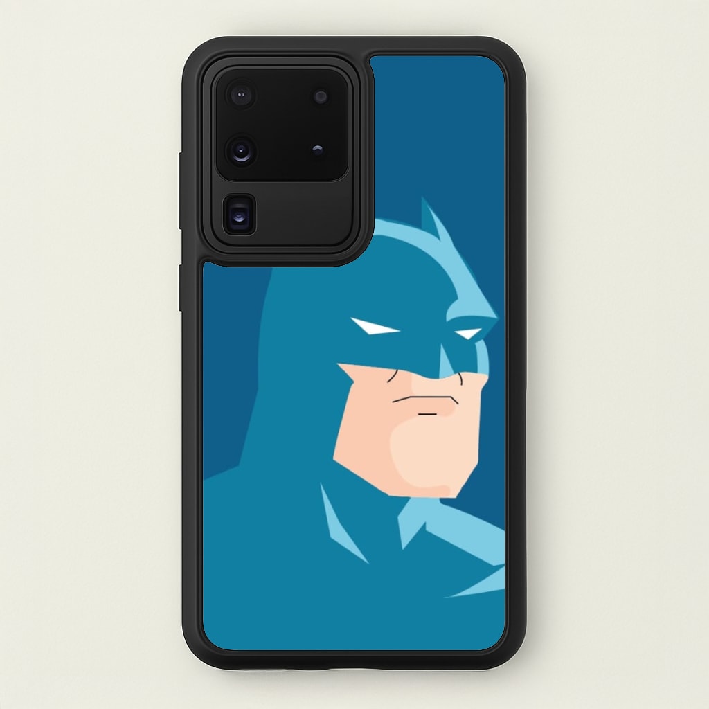 Blue Bat Superhero - Batman Phone Case for Galaxy S20 Ultra