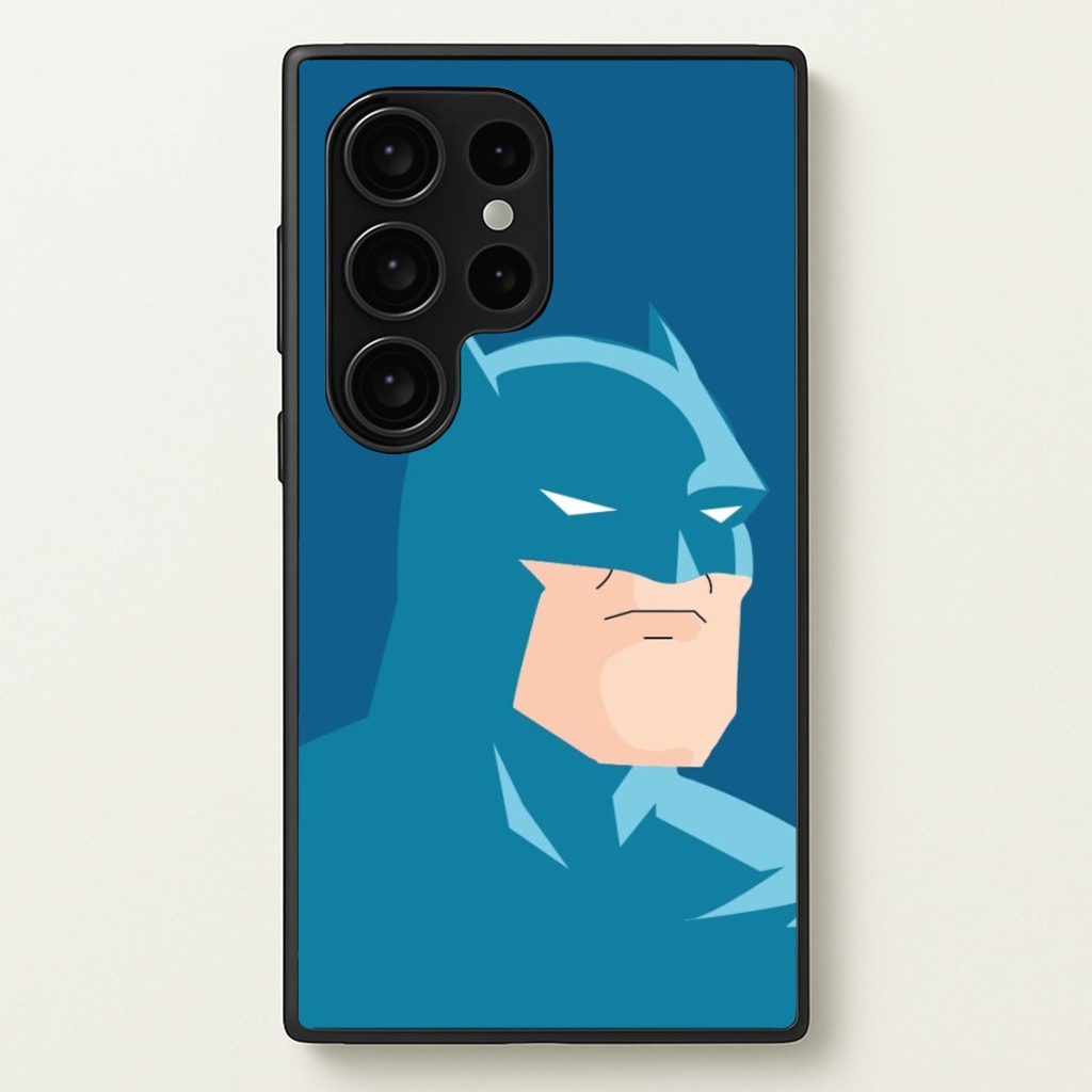 Blue Bat Superhero - Batman Phone Case for Galaxy S24 Ultra