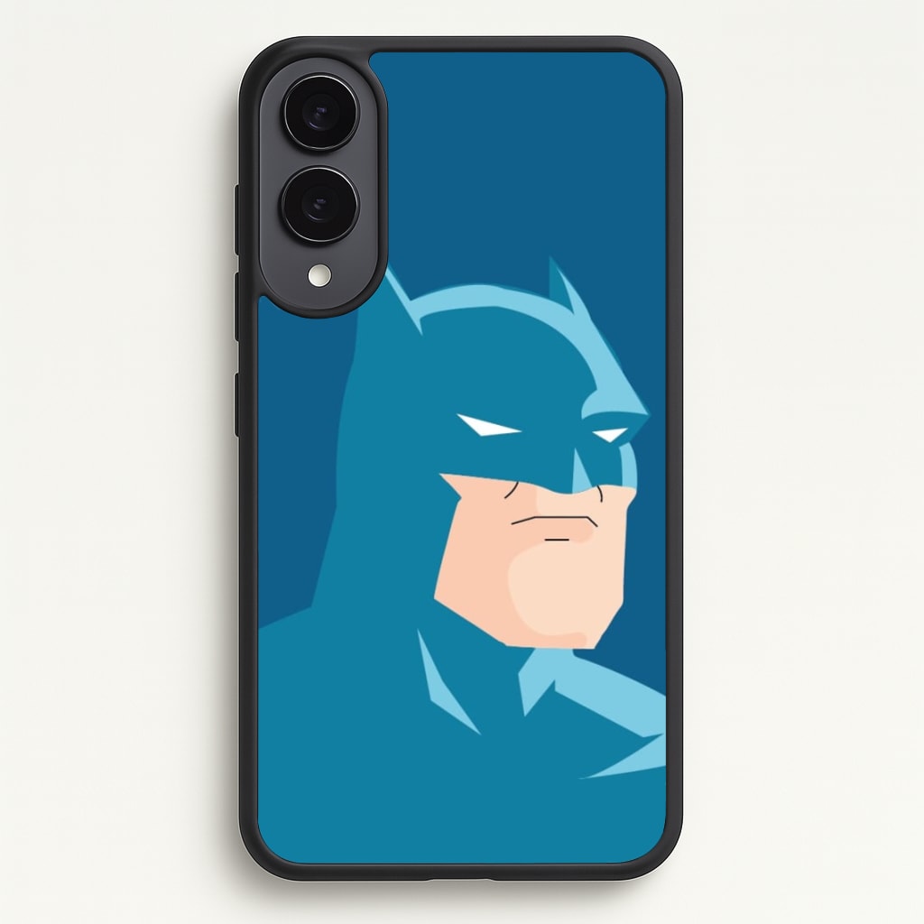 Blue Bat Superhero - Batman Phone Case for Galaxy S25 Edge