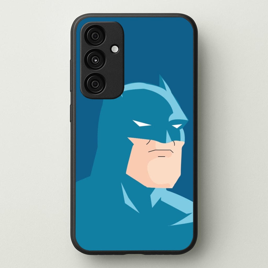 Blue Bat Superhero - Batman Phone Case for Galaxy A35