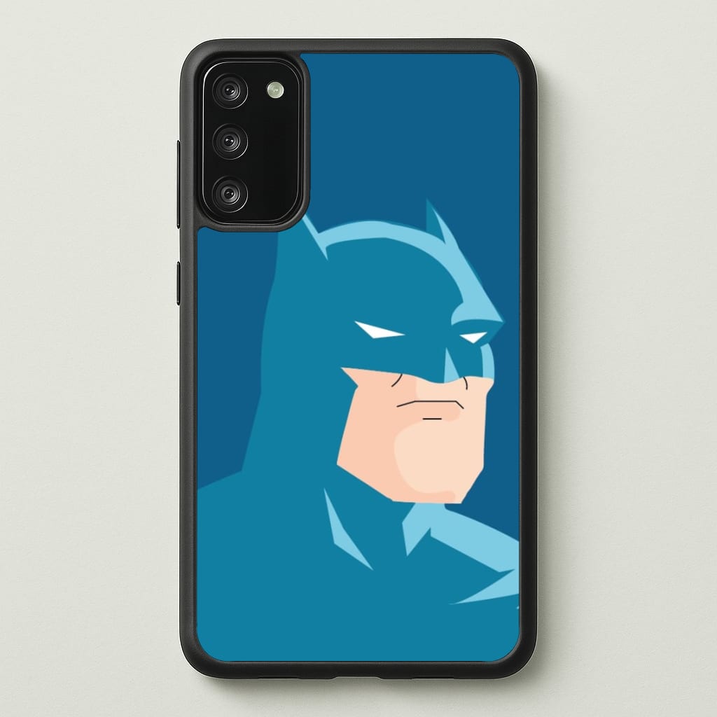Blue Bat Superhero - Batman Phone Case for Galaxy S20