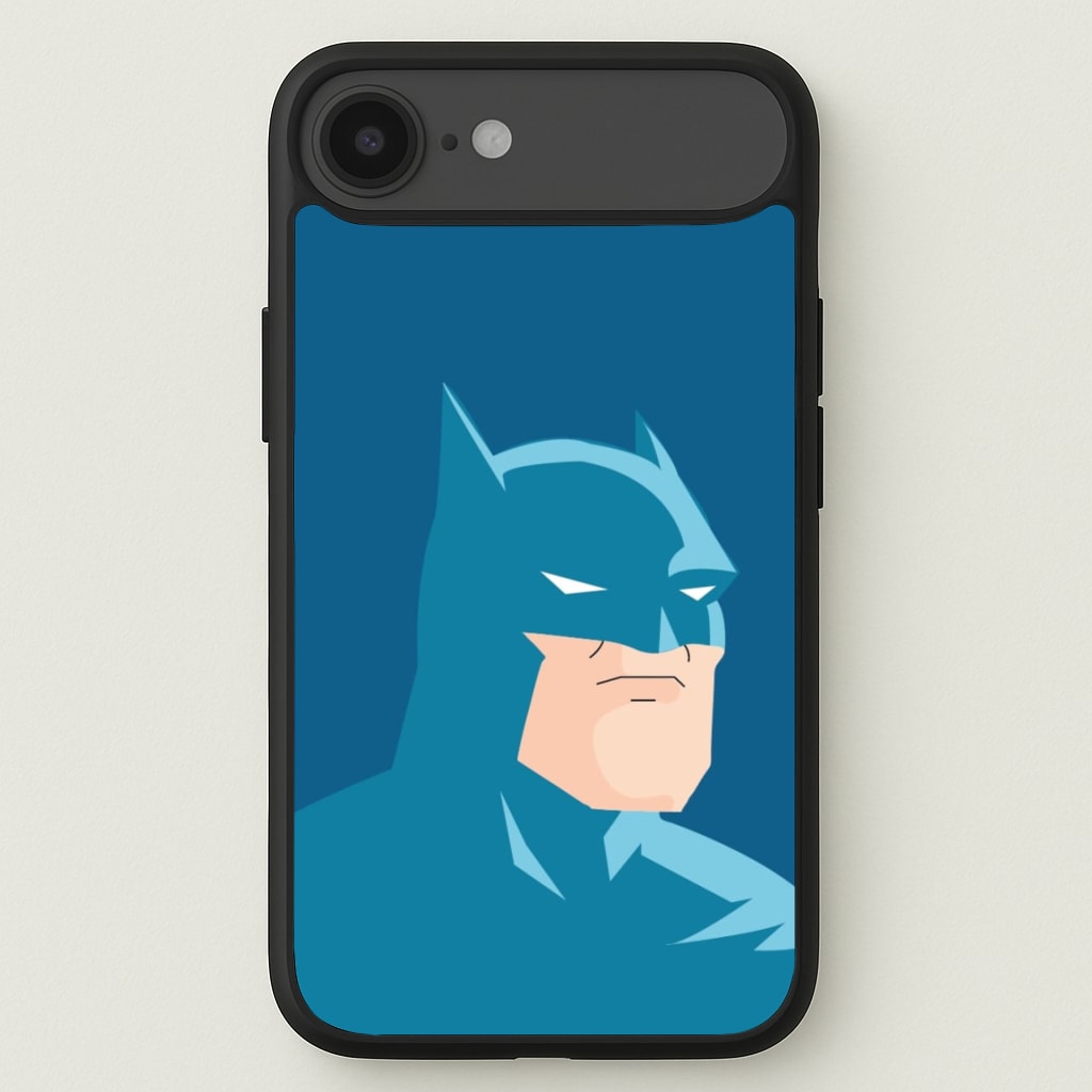 Blue Bat Superhero Phone Case for iPhone 17 Air