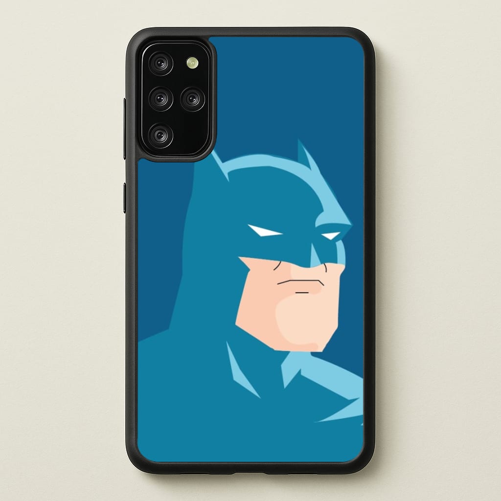 Blue Bat Superhero - Batman Phone Case for Galaxy S20 Plus