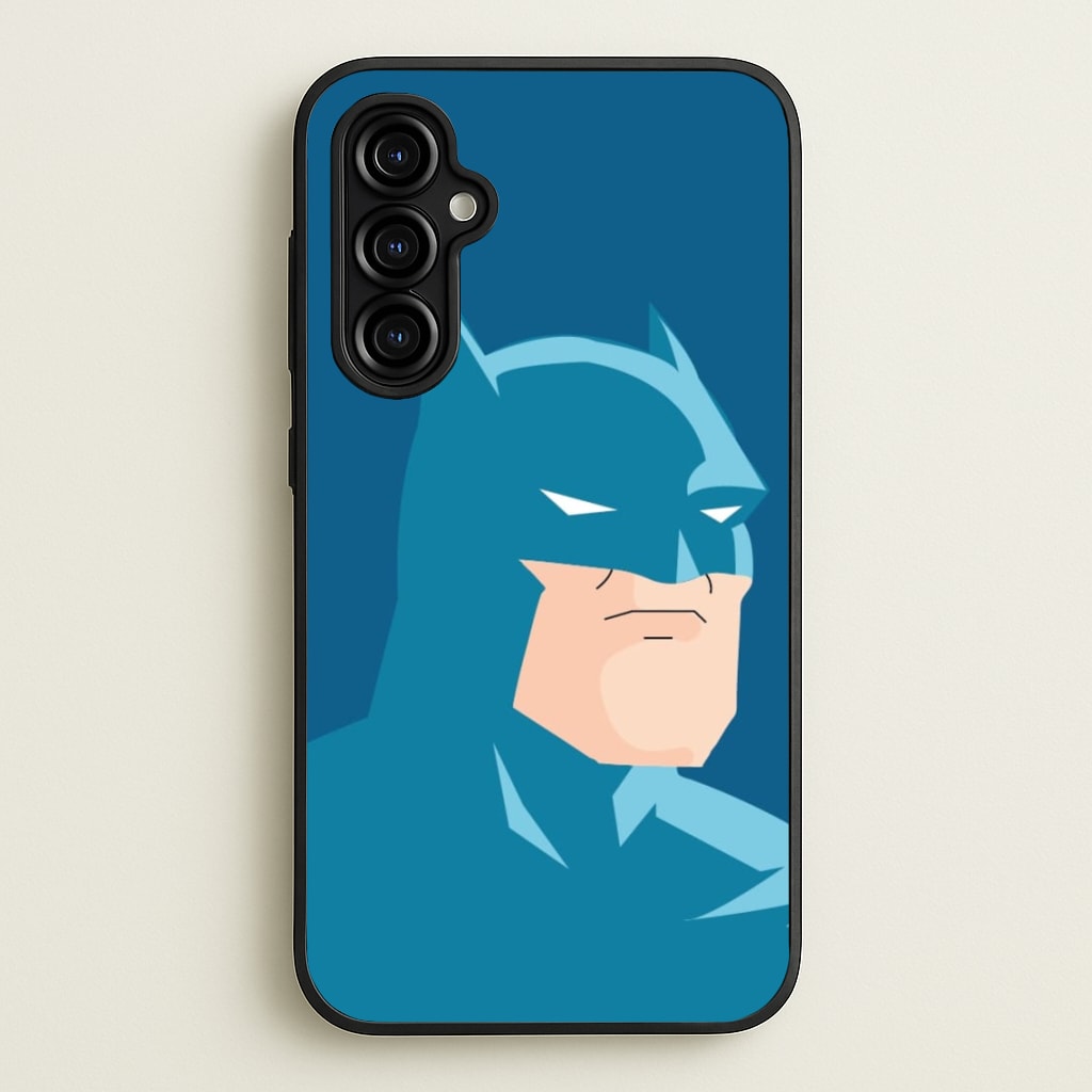 Blue Bat Superhero - Batman Phone Case for Galaxy A54
