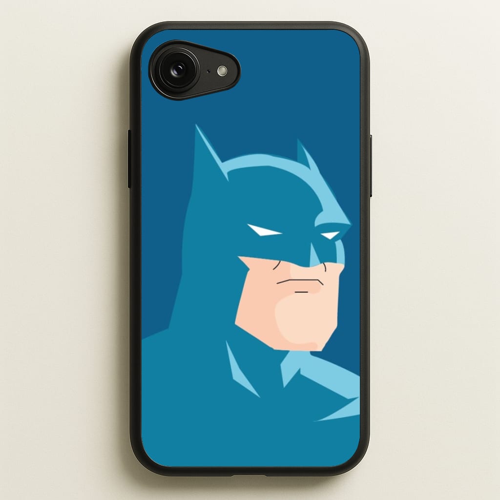Blue Bat Superhero - Batman Phone Case for iPhone 16e