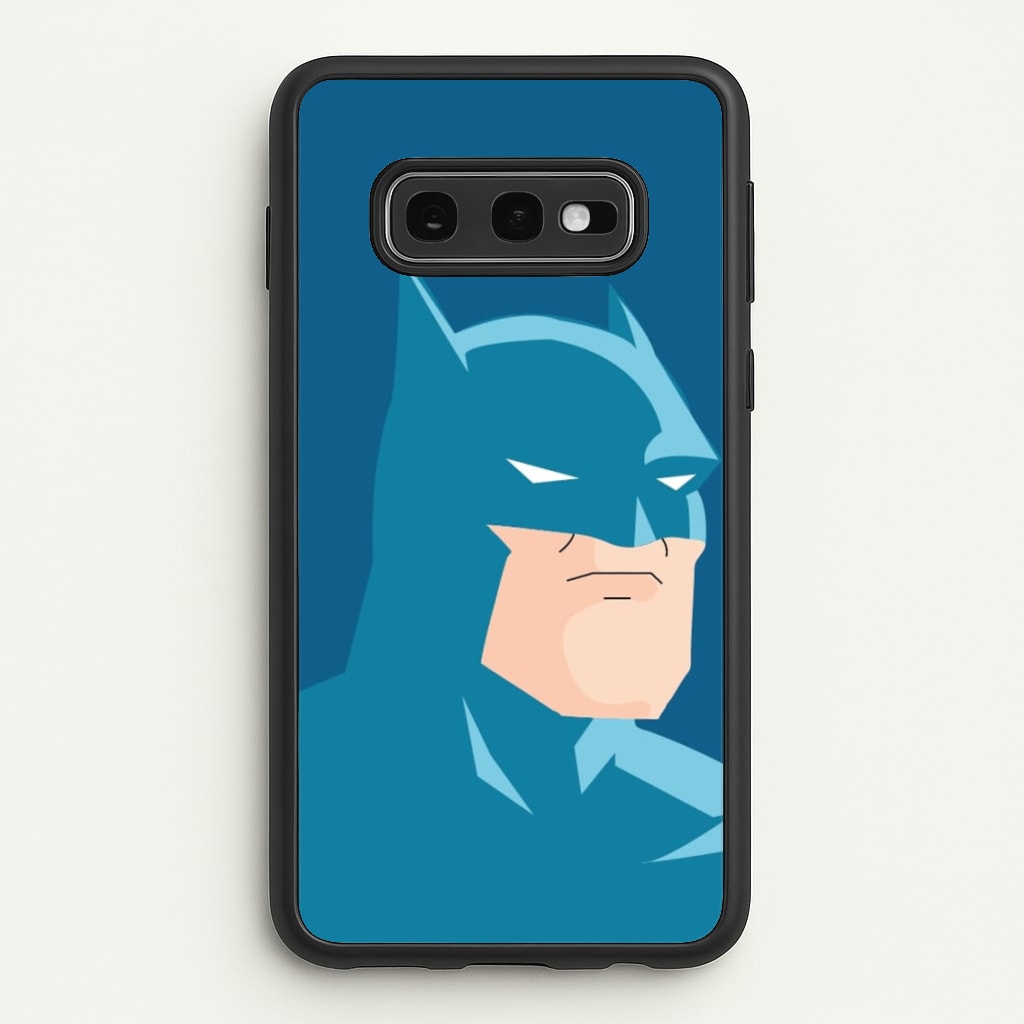 Blue Bat Superhero - Batman Phone Case for Galaxy S10e