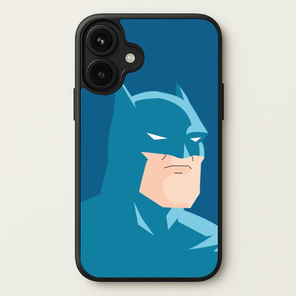 Blue Bat Superhero Phone Case for iPhone 17