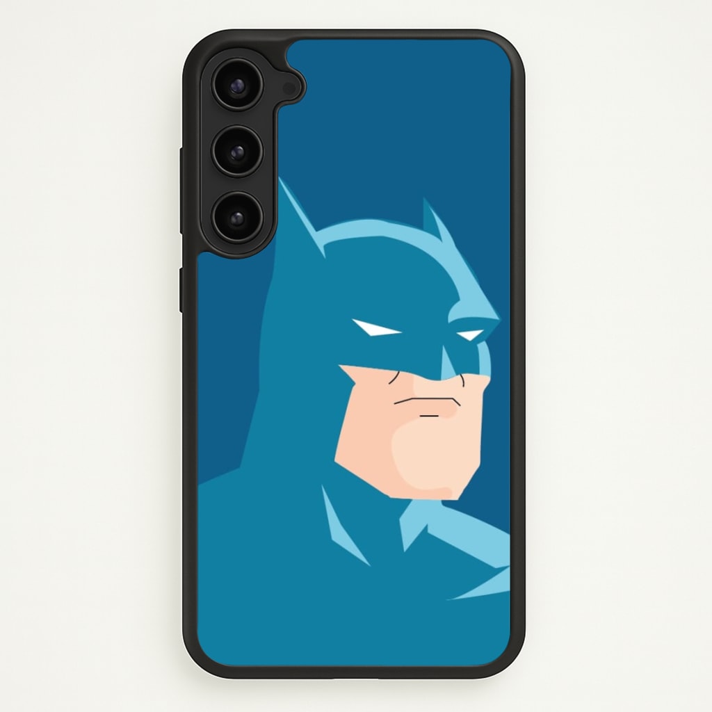 Blue Bat Superhero - Batman Phone Case for Galaxy S23