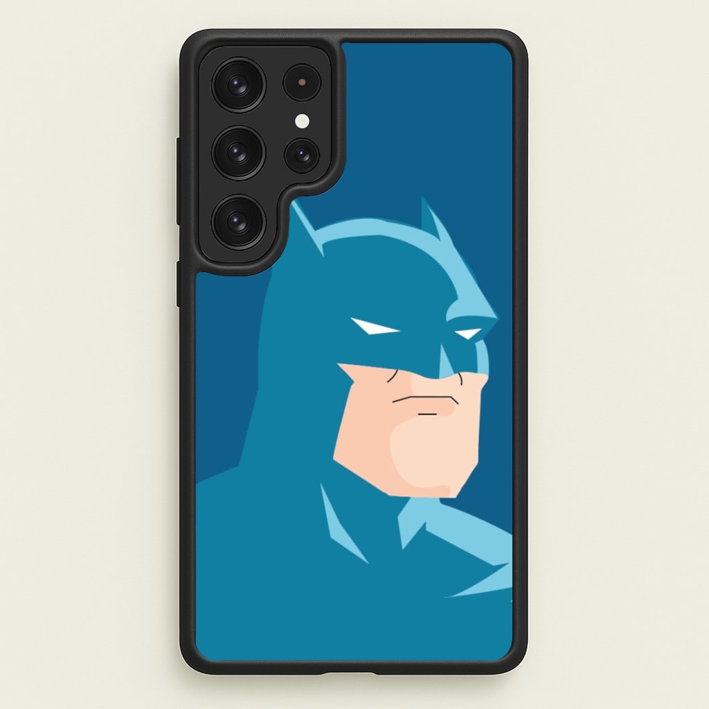 Blue Bat Superhero - Batman Phone Case for Galaxy S23 Ultra
