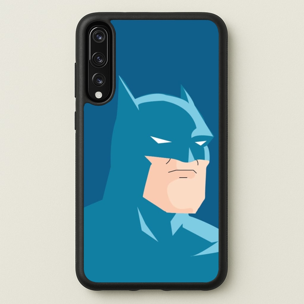 Blue Bat Superhero - Batman Phone Case for Huawei P20 Pro