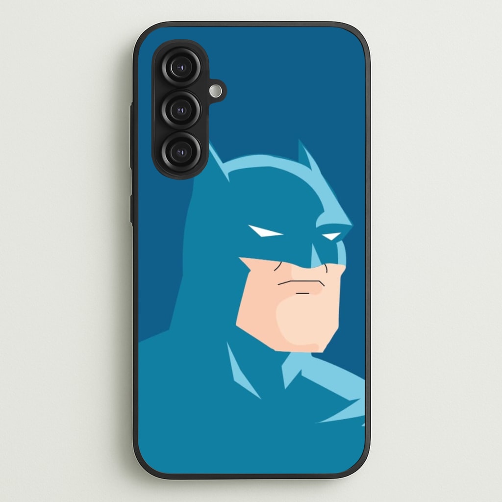 Blue Bat Superhero - Batman Phone Case for Galaxy S23FE