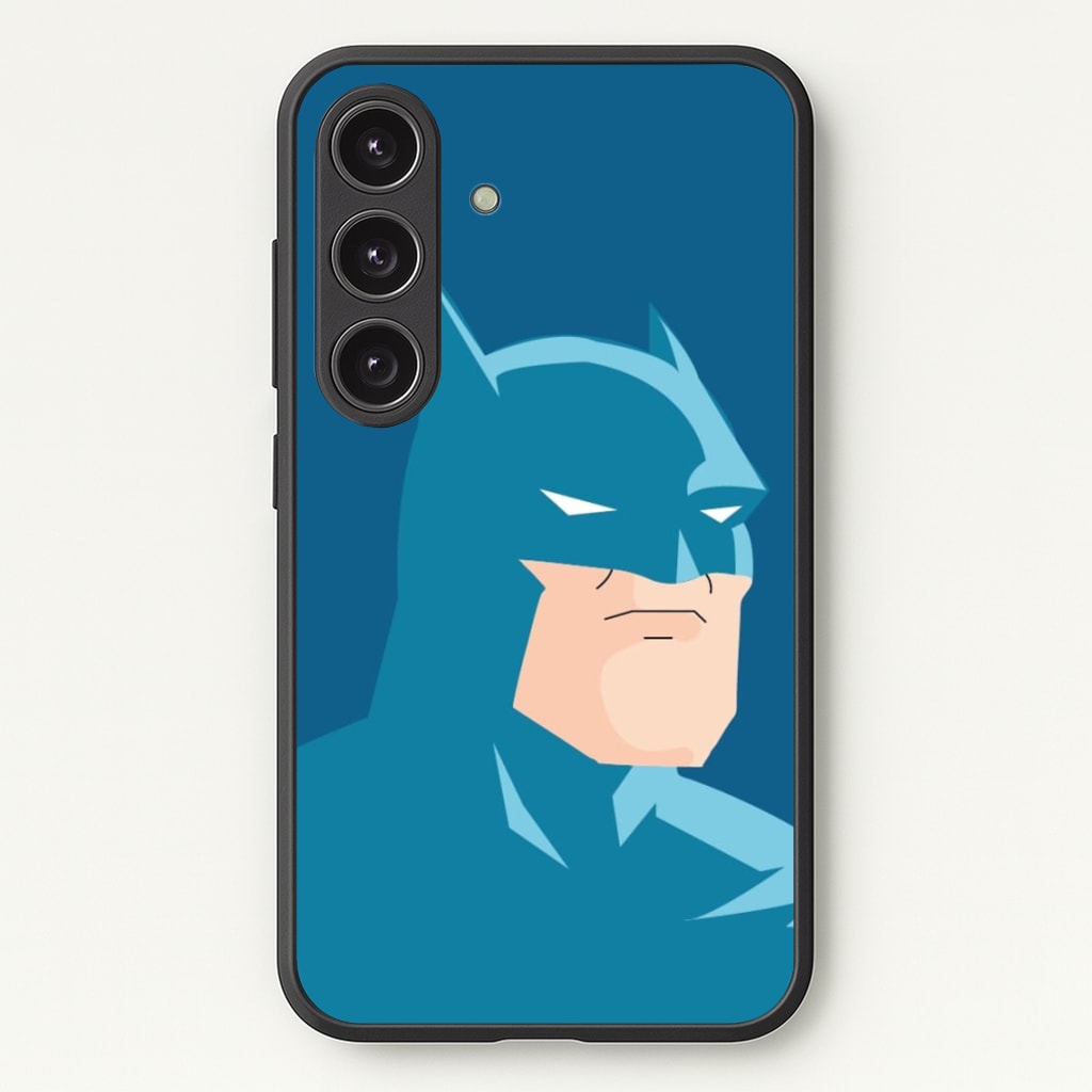 Blue Bat Superhero - Batman Phone Case for Galaxy S24