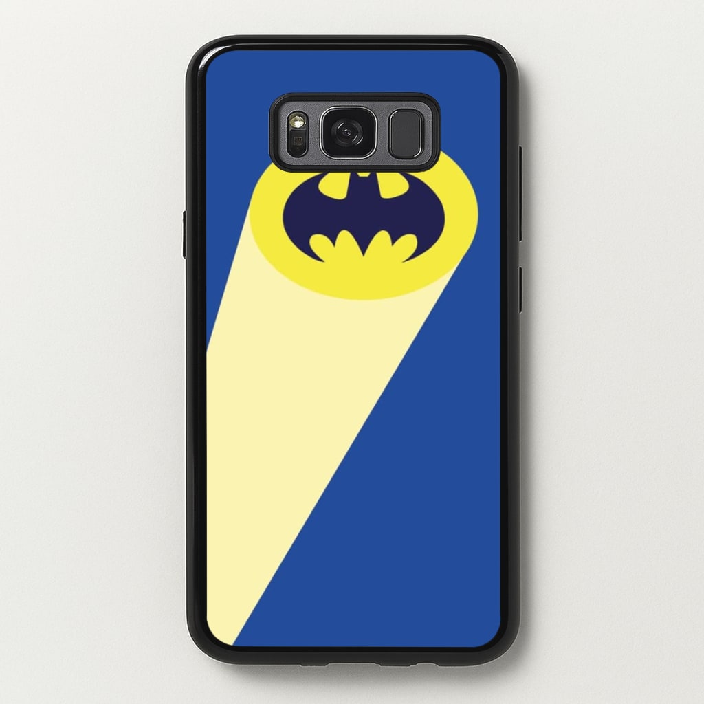 Bat Signal - Batman Phone Case for Galaxy S8
