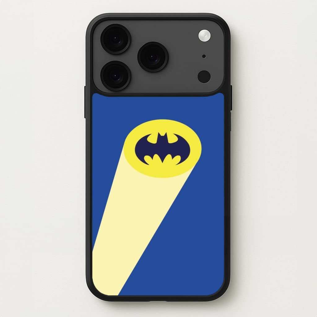 Bat Signal Phone Case for iPhone 17 Pro Max