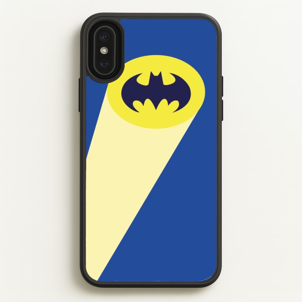 Bat Signal - Batman Phone Case for iPhone XS Max