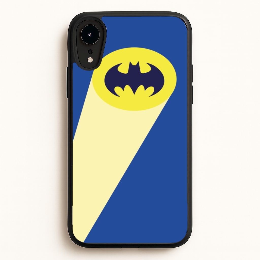 Bat Signal - Batman Phone Case for iPhone XR