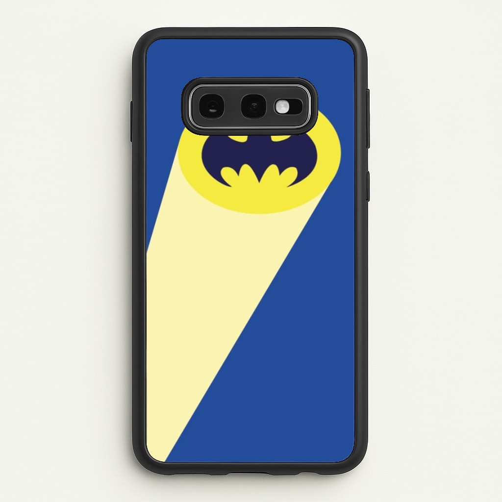 Bat Signal - Batman Phone Case for Galaxy S10e